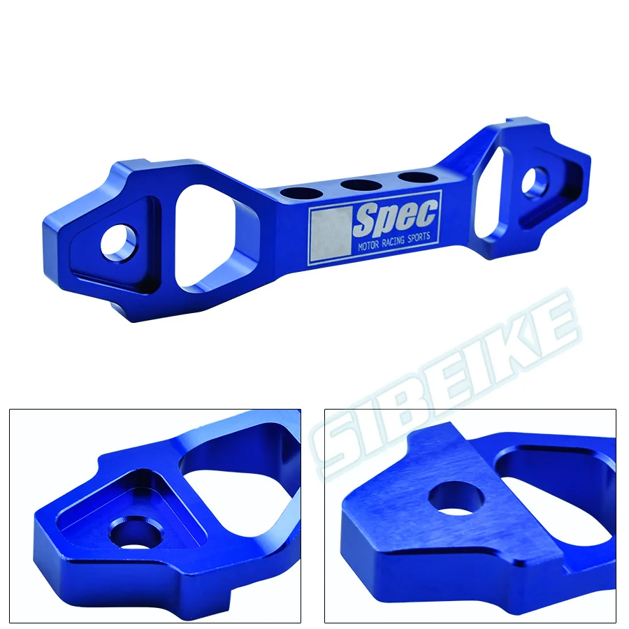 19CM Aluminum Auto Battery Tie Down Fasten Bracket Holder Brace Bar Accessories Part