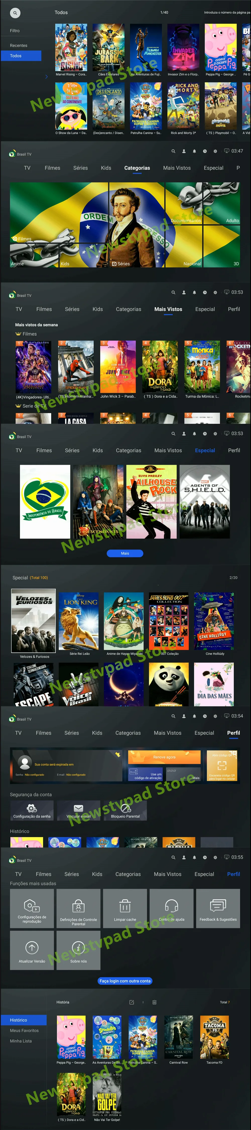 H tv 5 коробка HTV H tv 6 коробка HTV 6 brasil ip tv h tv caixa Бразильский Португальский ТВ Интернет потоковая коробка Live tv Filmes по требованию tv