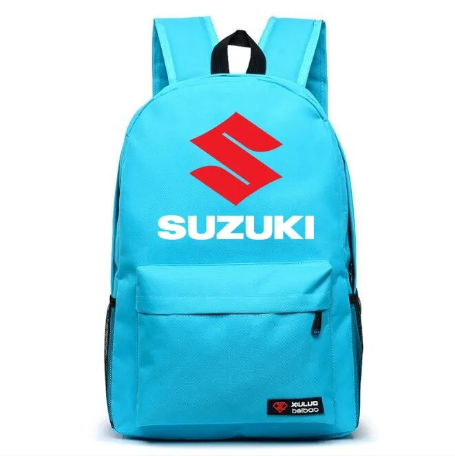 Модный яркий цвет SUZUKI рюкзак эскиз сумка