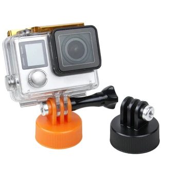 

Water Bottle Connector For GoPro DIY Mount Adapter Tools Diving Surfing Universal Cap Camera Monopod Holder Attachment