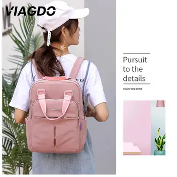 

Laptop Backpacks Leisure Backpack School Bag College Style Outdoor Sports Hiking Teenagers USB Charging Nylon Waterproof