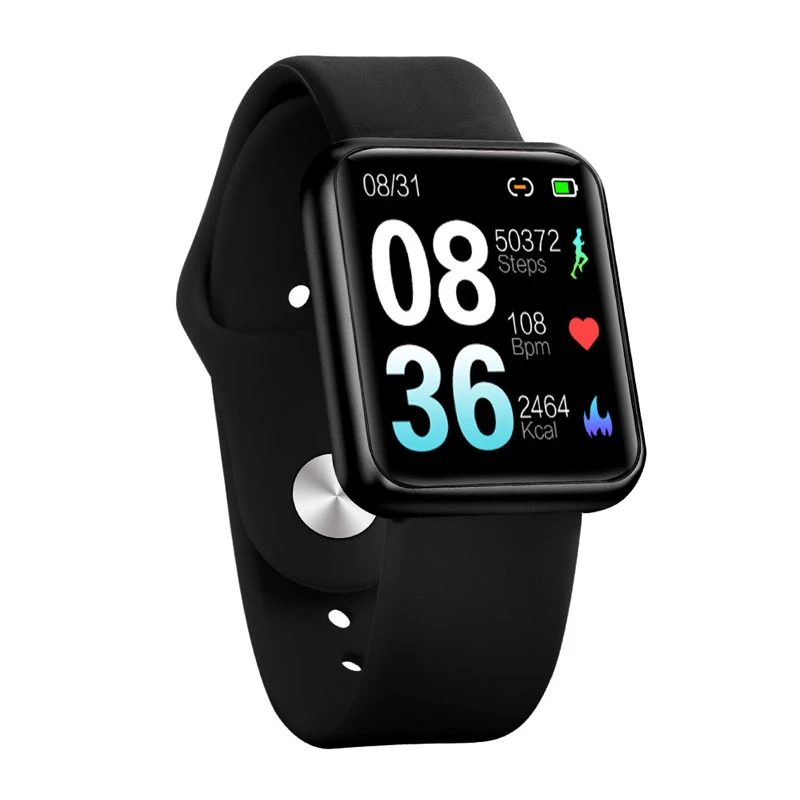 90% Korting Man Vrouw Smart Horloge Waterdicht Smartwatch Hartslag  Bloeddrukmeter Band Voor Apple Horloge Iphone Android Horloge|Smart watches|  - AliExpress
