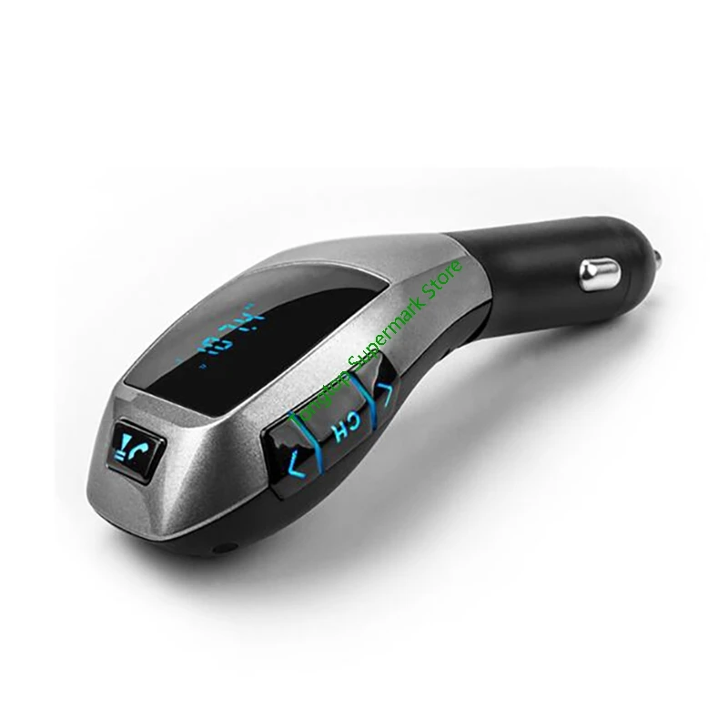 Автомобильный fm-передатчик Bluetooth Handsfree автомобильный mp3-плеер USB беспроводное зарядное устройство FM модулятор Carkit Поддержка TF карты
