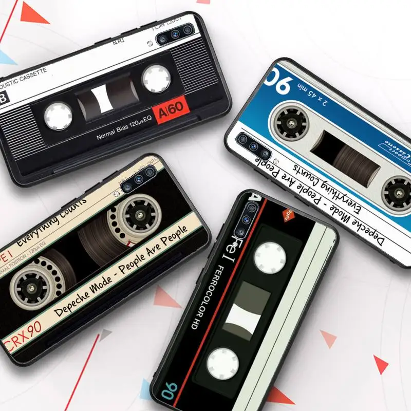 

Classical Cassette Tape retro Phone Case For Samsung Galaxy A 3 6 7 8 10 20 30 40 50 70 71 10S 20S 30S 50S PLUS