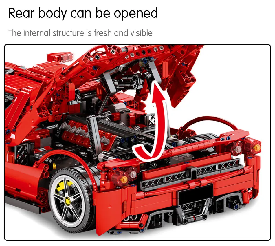 SEMBO Block Technical RC Racing Car Model - Building Toys