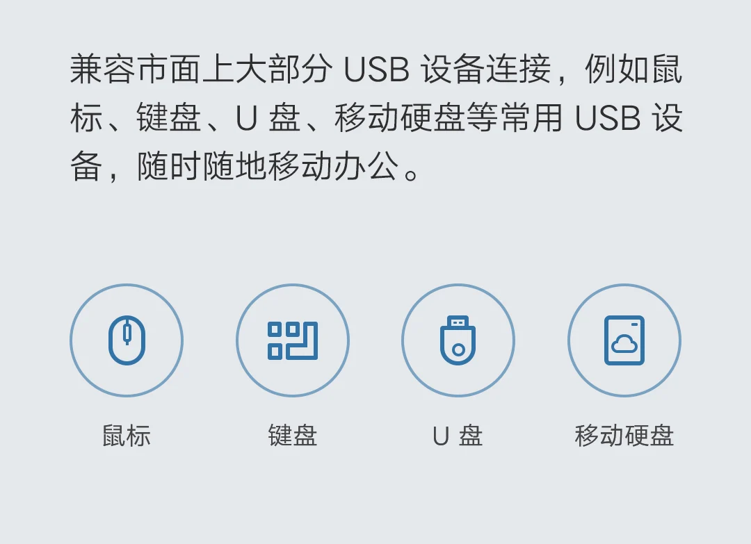 Xiaomi MIjia USB3.0 сплиттер четырехпортовый USB3.0 Высокоскоростная передача Универсальный интерфейс Поддержка горячей замены