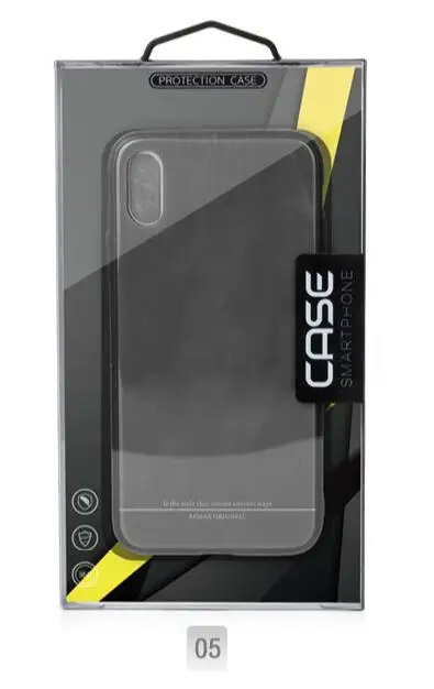 cardboard 05 100 шт Новое поступление ПВХ упаковочная коробка с внутренним лотком для iPhone11 pro max 11 pro сотовый Чехол для телефона - Цвет: cardboard 05