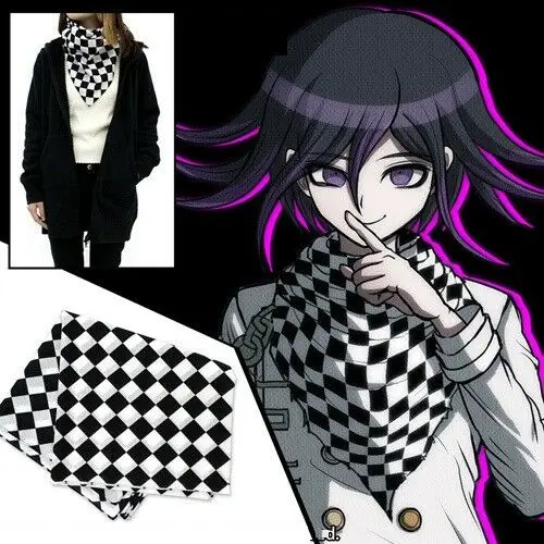 

Аниме Danganronpa V3 Ouma Kokichi квадратный шарф, накидка, костюм для косплея, редкие подарки ручной работы