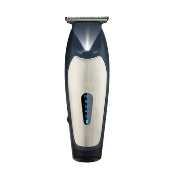 

LCD digital display Hair Trimmer Rechargeable LED lighting noiseless Hair Clipper Cordless Haircut Adjustable Ceramic Blade