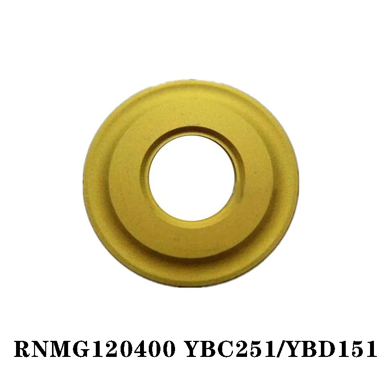 

100% оригинальные высококачественные карбидные вставки ZC RNMG RNMG120400 YBC251 YBD151 для токарного станка, токарный резец 10 шт. для ЧПУ