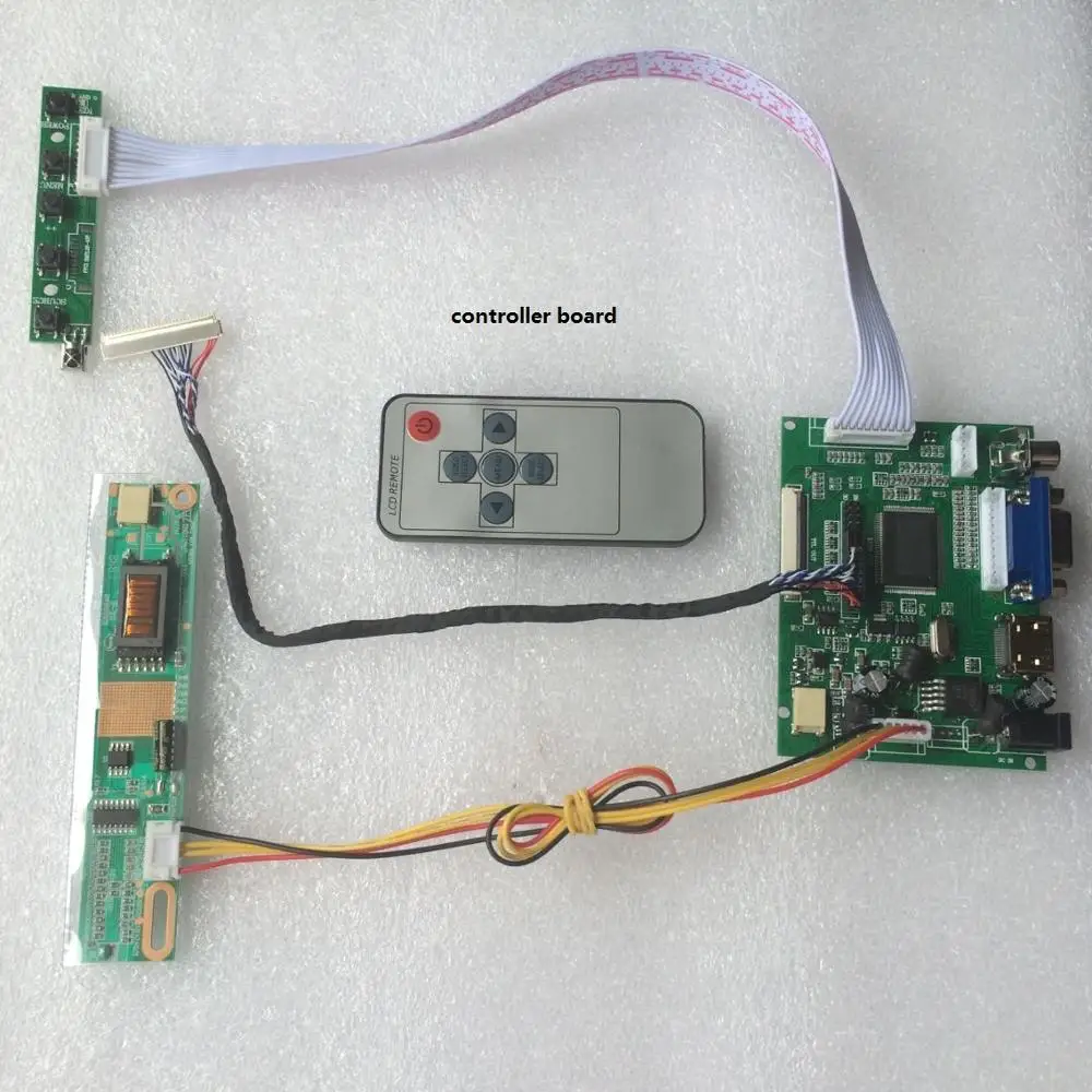 Экран 30pin 1024 × 768 ПАНЕЛЬ 14," для LTN141XB/B141XG05 LTN141XB-L04 DVI l монитор светодиодный пульт дистанционного управления для комплекта VGA плата контроллера 2AV