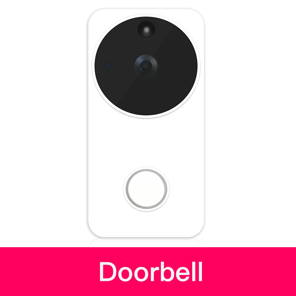 Option 9 Tuya Smart Life беспроводной умный видео дверной звонок камера Full HD PIR Обнаружение движения камера ночного видения работа с Alexa Echo Show - Цвет: Option 9