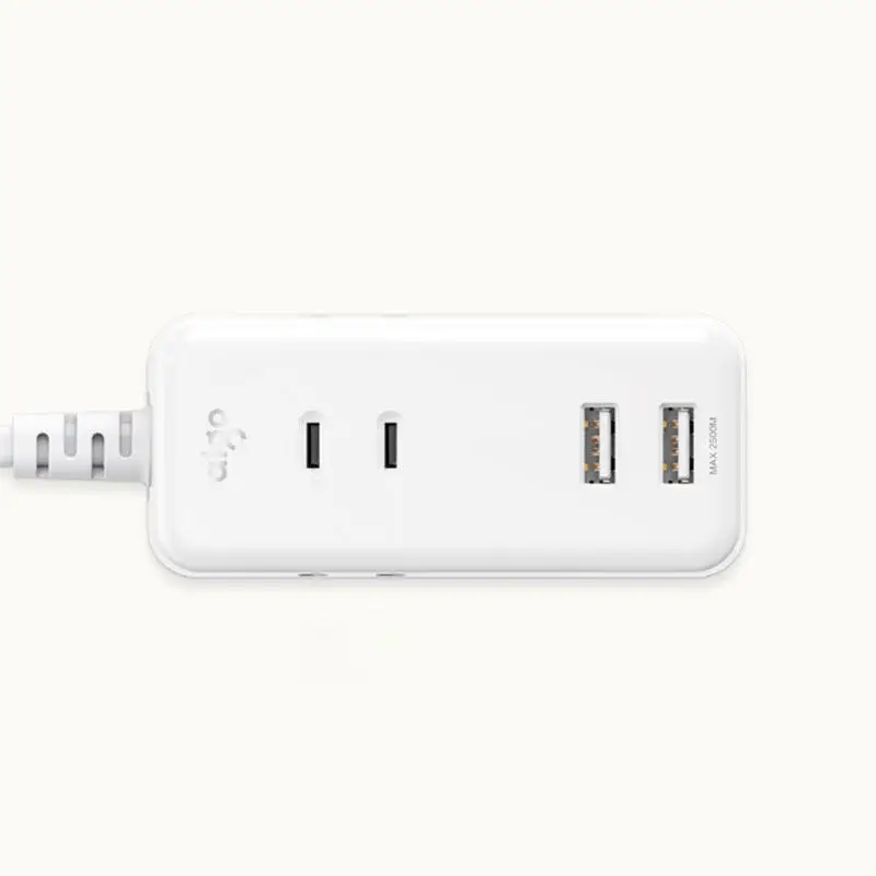 Xiaomi Aigo F0320 розетка USB Смарт Быстрая зарядка портативный удлинитель 2 AC 3USB порта штепсельная розетка от Youpin