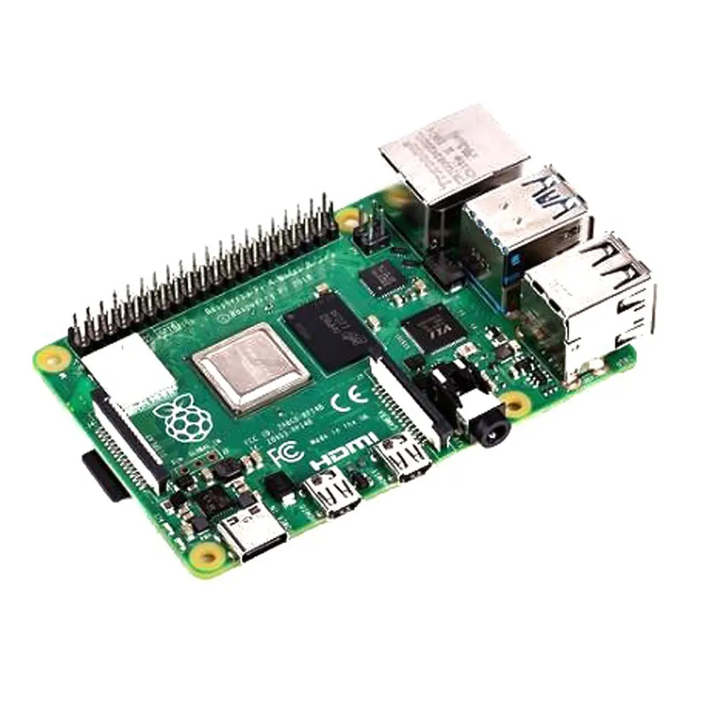 Для Raspberry Pi 4 Модель B 1G/2G/4G комплект с алюминиевым корпусом 5V 3A адаптер питания с переключателем кабель HDMI