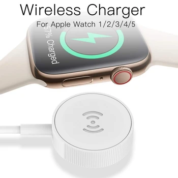 

New Magnetic Fast Charging Adapter For IWatch 1/2/3/4/5 Smartwatch Wireless Charger USB Cables Wholesale
