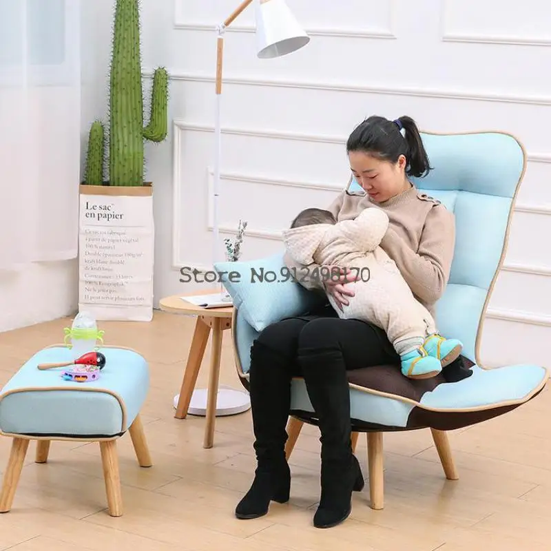 Silla reclinable de para mujer embarazada, sillón individual con respaldo para amamantar, reclinable, para balcón, sofá perezoso, recli para dormitorio AliExpress Muebles