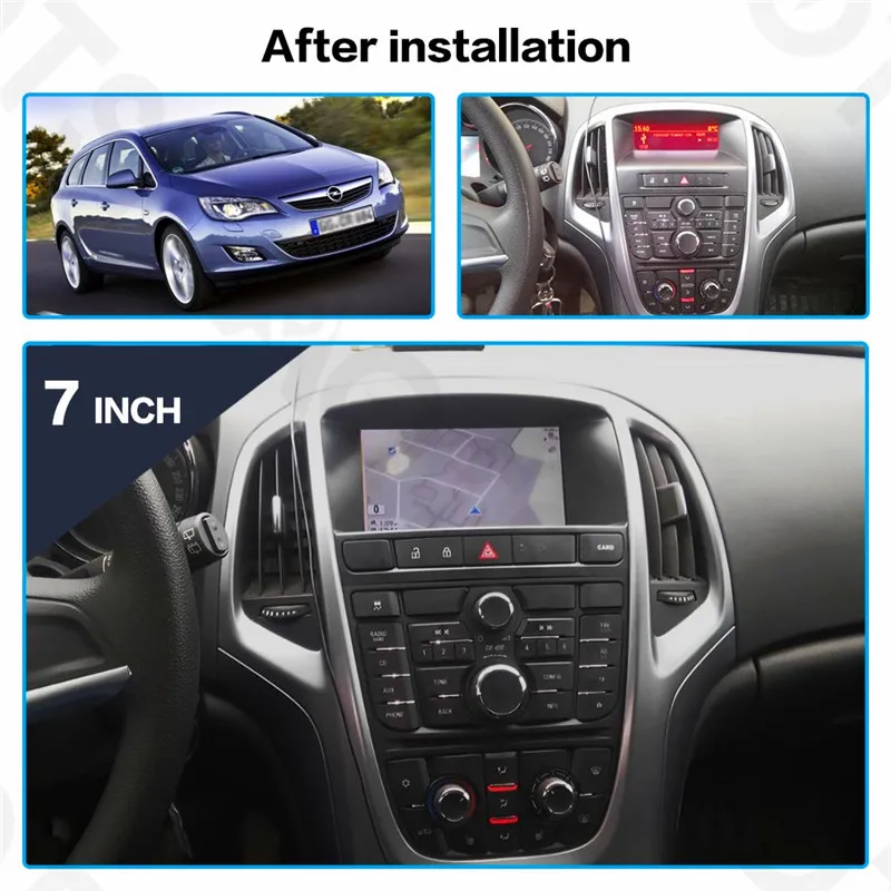 Discount Android 9.0 Car Radio DVD Player GPS for OPEL Vauxhall Holden Astra J 2010 2011 2012 2013 Car Stereo IPS Screen HD 1080P 3