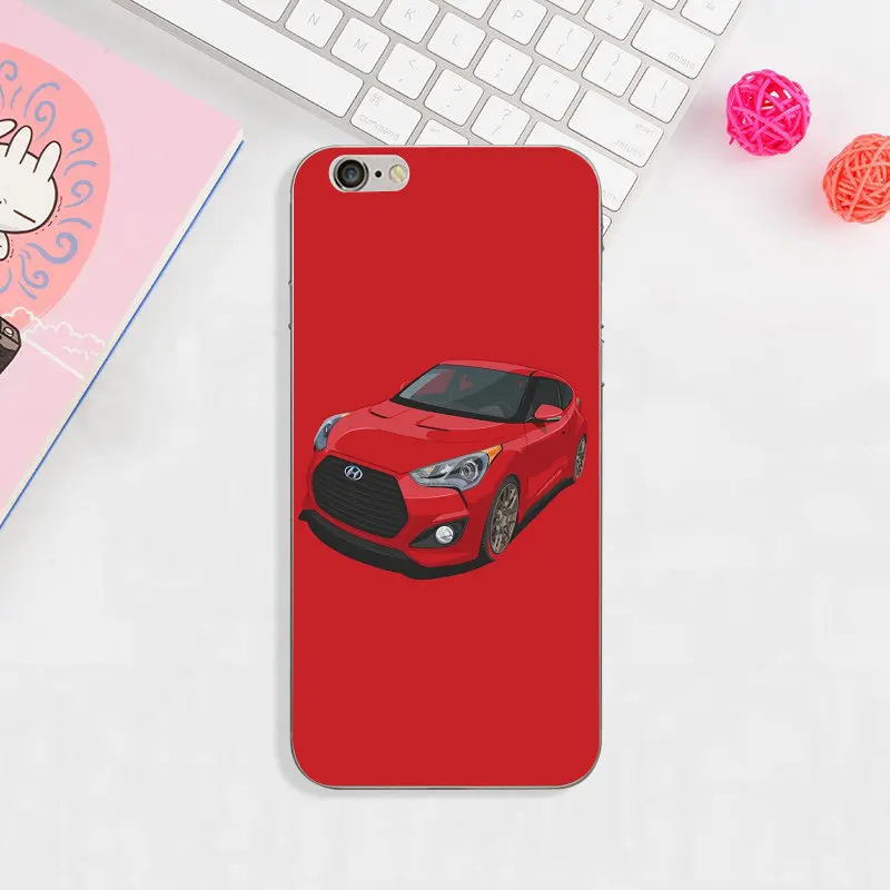 Чехлы для мобильных телефонов из мягкого ТПУ с логотипом Hyundais для iPhone 4, 4S, SE, 5, 5S, 5C, 6, 6 S, 7 Plus, 8, 8 Plus, X, XS, XR, MAX, Capinha