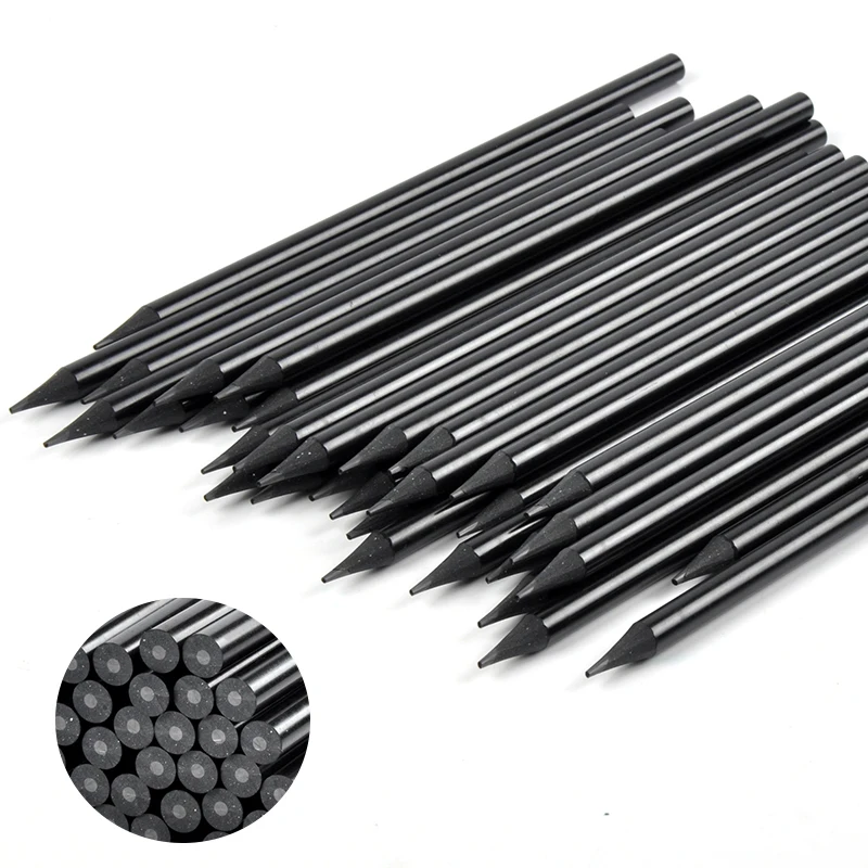 

10/20/30/50 Pcs/Lot Grahpite Pencil Simple No Wood Eco #2 HB Pencils Writing Stationery for School Supplies and Office 2021