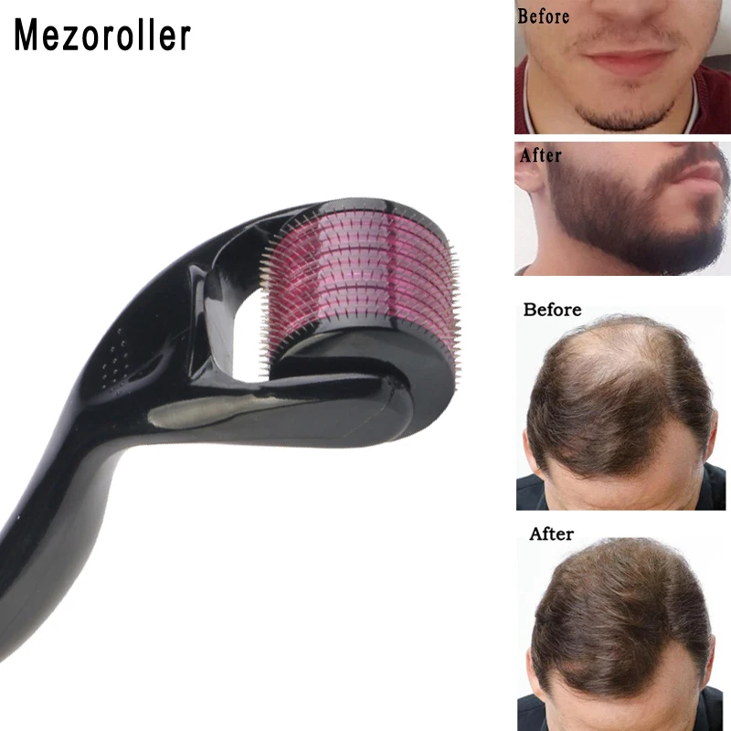 Tanio Mezoroller Beard Derma Roller DRS 540 igły micro-needling Roller