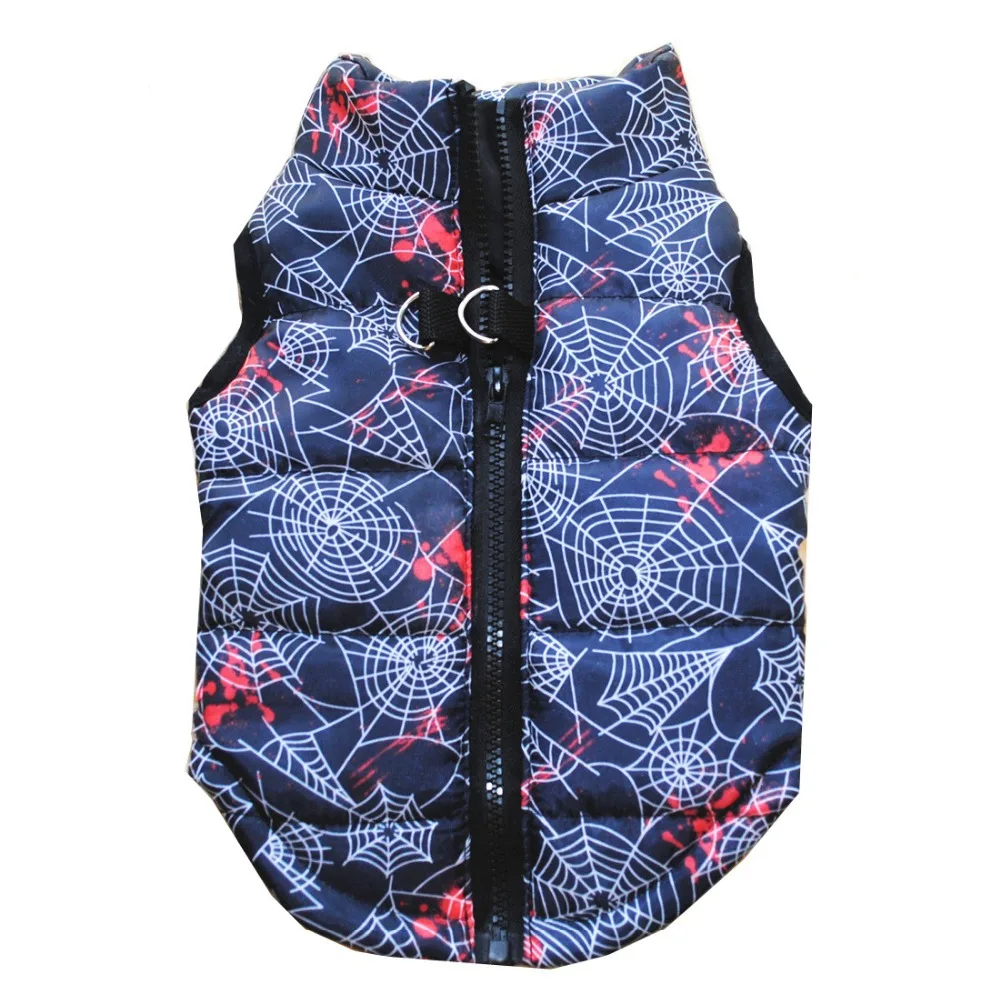 Waterproof Pet Dog Puppy Vest Jacket Print Warm Winter Dog Clothes Chihuahua Clothing Coat for Small Medium Large Dogs XS-XL