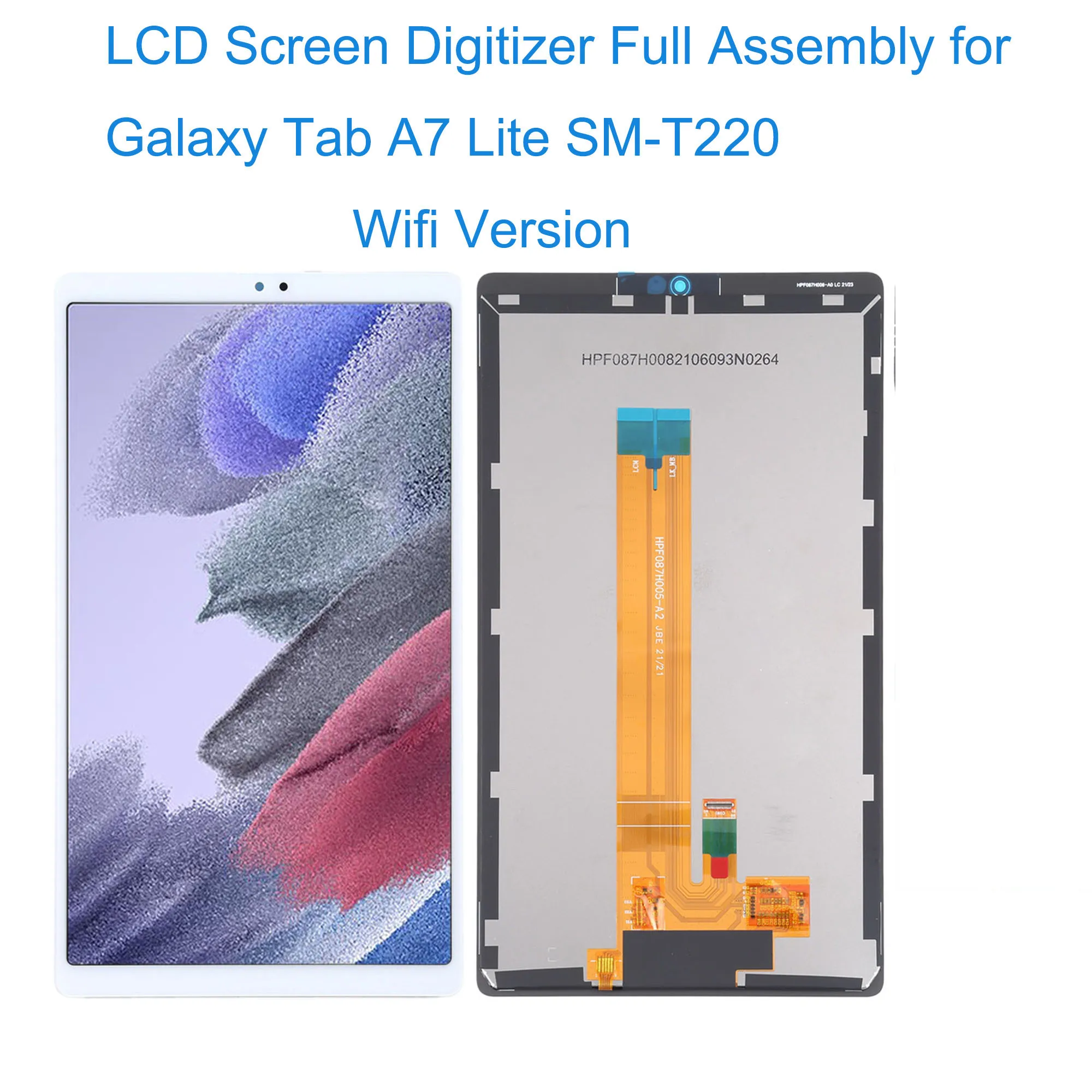  LCD Screen for Samsung Galaxy Tab A7 Lite SM-T220 with  Digitizer Full Assembly : Electronics