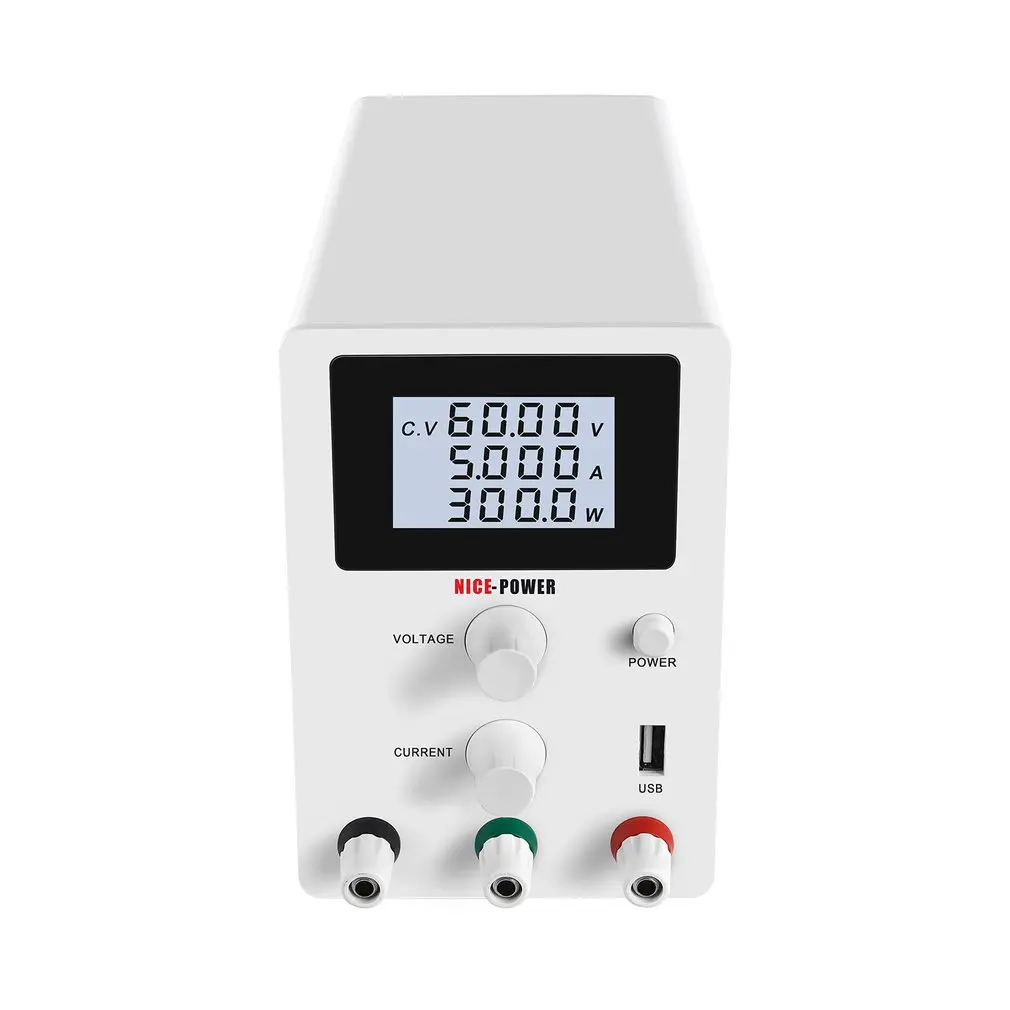 Usb Dc Laboratory 60V 5A Регулируемый лабораторный источник питания регулируемый
