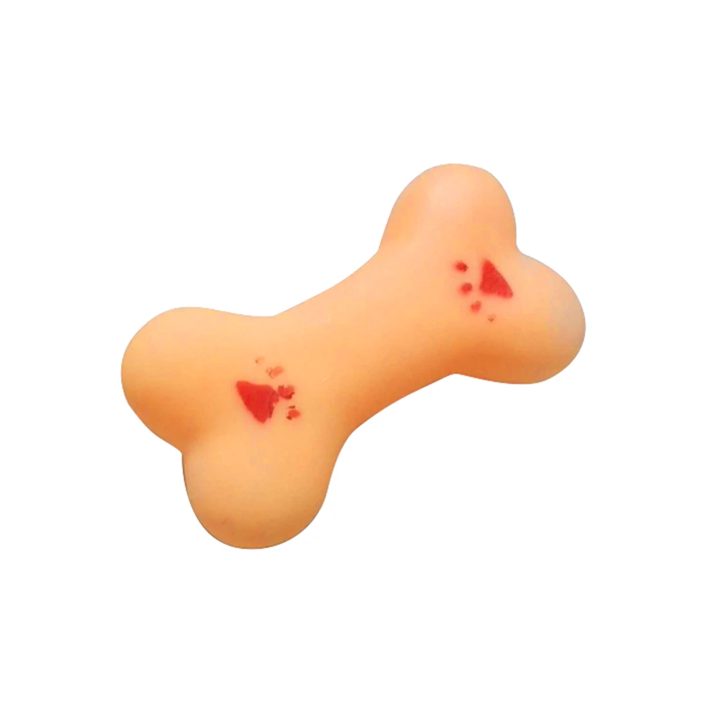 Устойчив к укусу костяного щенка молярные резиновые шарики для обучения зубов