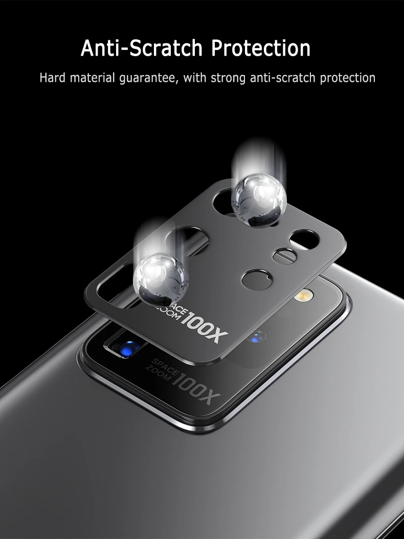 NEW After The Ring Camera Covered With Aluminum Alloy And The Film Full Cover For SamsungS20 Mobile Phone Accessories