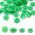 Green Snap Button