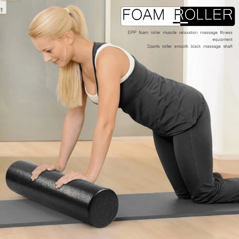 Yoga Pilates Foam Roller Massage Roller Body esercizio attrezzature per il  Fitness per il mal di schiena trattamento auto miofasciale rilascio  muscolare|Blocchi da yoga| - AliExpress