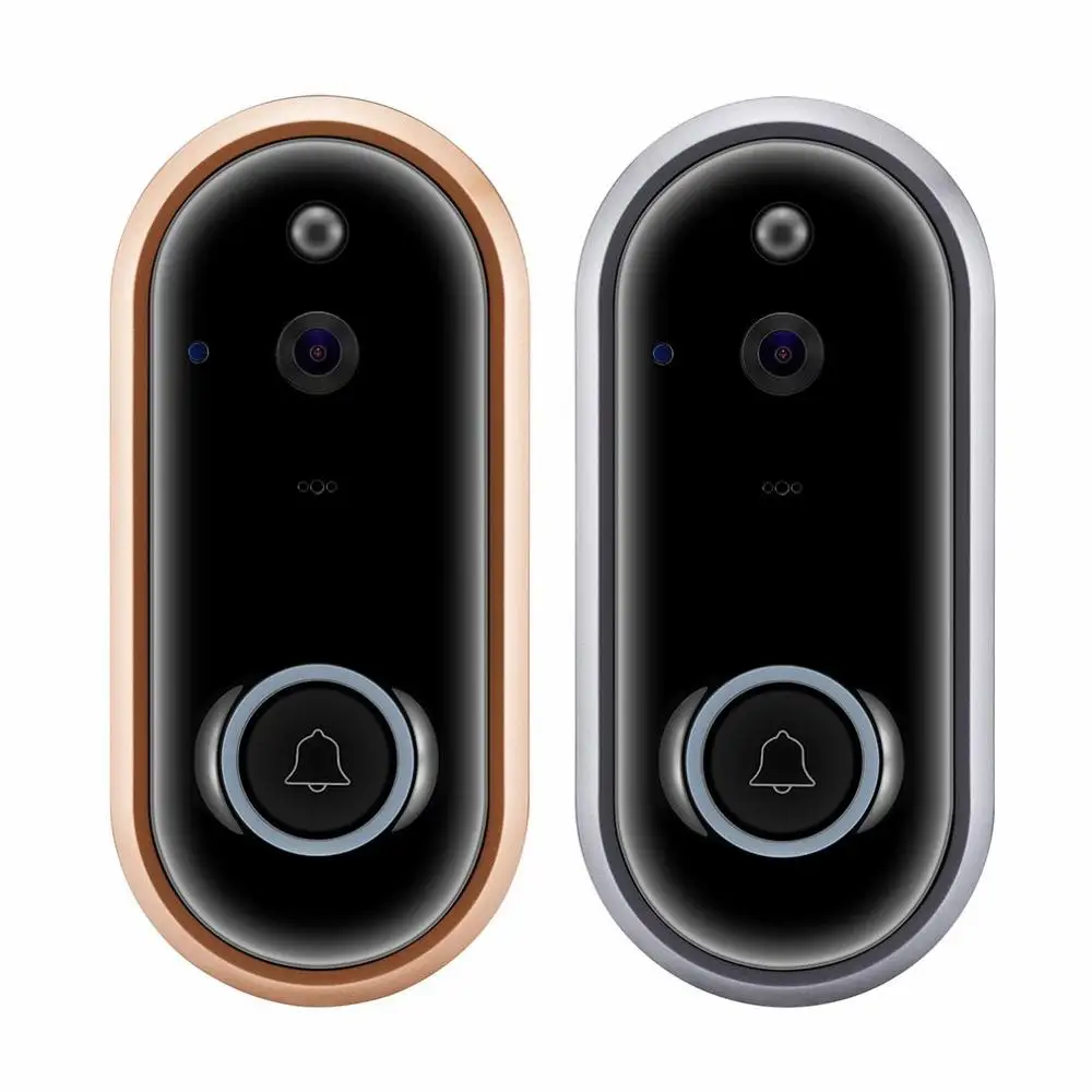 

WiFi Security DoorBell with Visual Recording Low Power Consumption Remote Home Monitoring Night Vision Video Door Phone M6