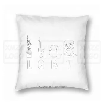 

2018 Fashion Casual Streetwear Love Hardcore Hate Homophobia Pillow case Schwarz S5Xl Antifa Gegen Nazis
