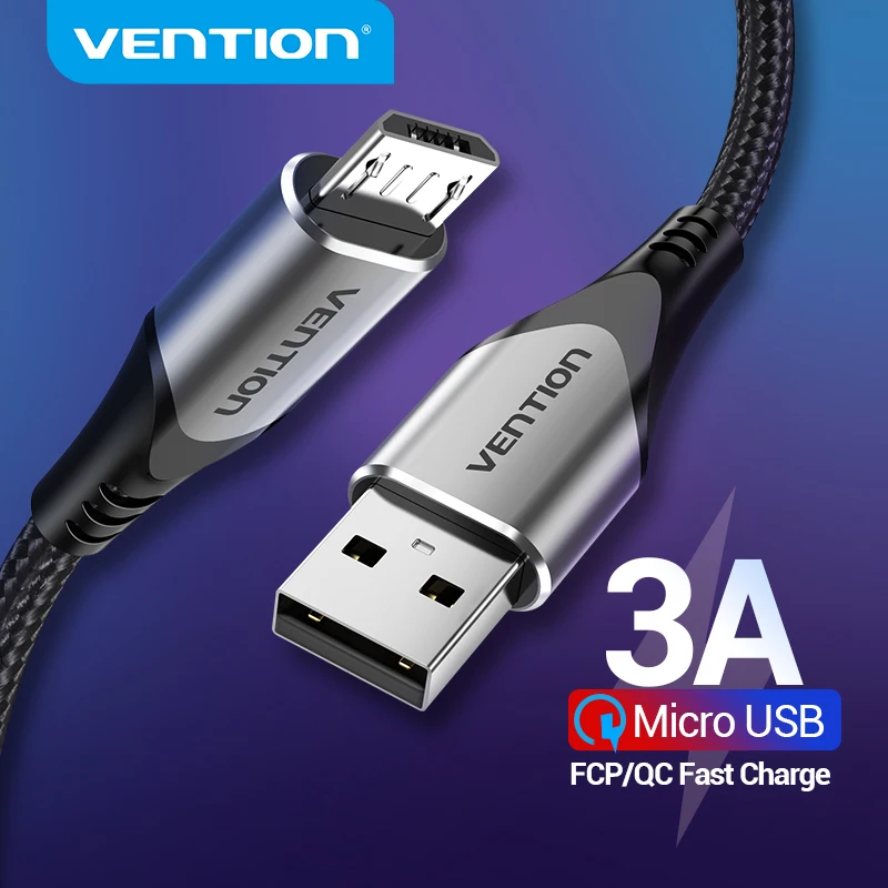 Vention Micro USB кабель для быстрой зарядки провод Android мобильный телефон синхронизации