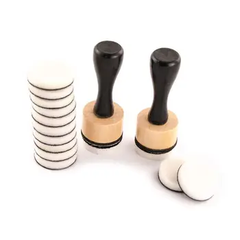

Mini Ink Paints Mixing Blending Tools Round Foam Refills for Scrapbooking Craft