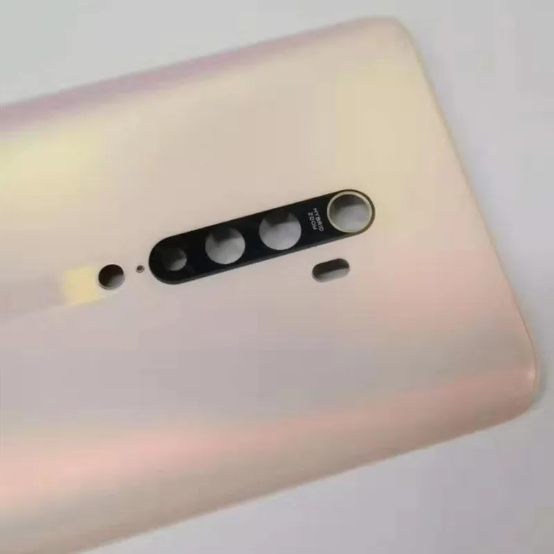 Чехол для OPPO Reno 2, задняя крышка, крышка для двери, стеклянный чехол для батареи, камера, вспышка, лагерь с логотипом, замена