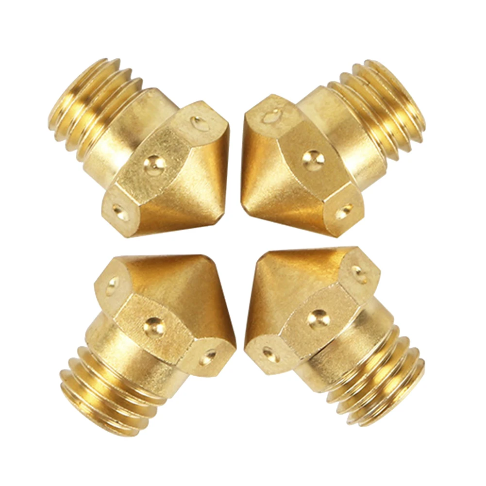 4 шт. Высокая точность Hotend латунные насадки для Ender 3 CR10 Mk8 сопла 3d принтер GV99