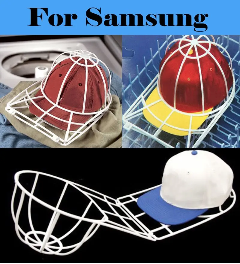 

Cap Washing Cage Baseball Hat Washer Frame Hat Shaper Drying Race Clean For Samsung WA65K4400HA/TL WW80K5210WW/TL