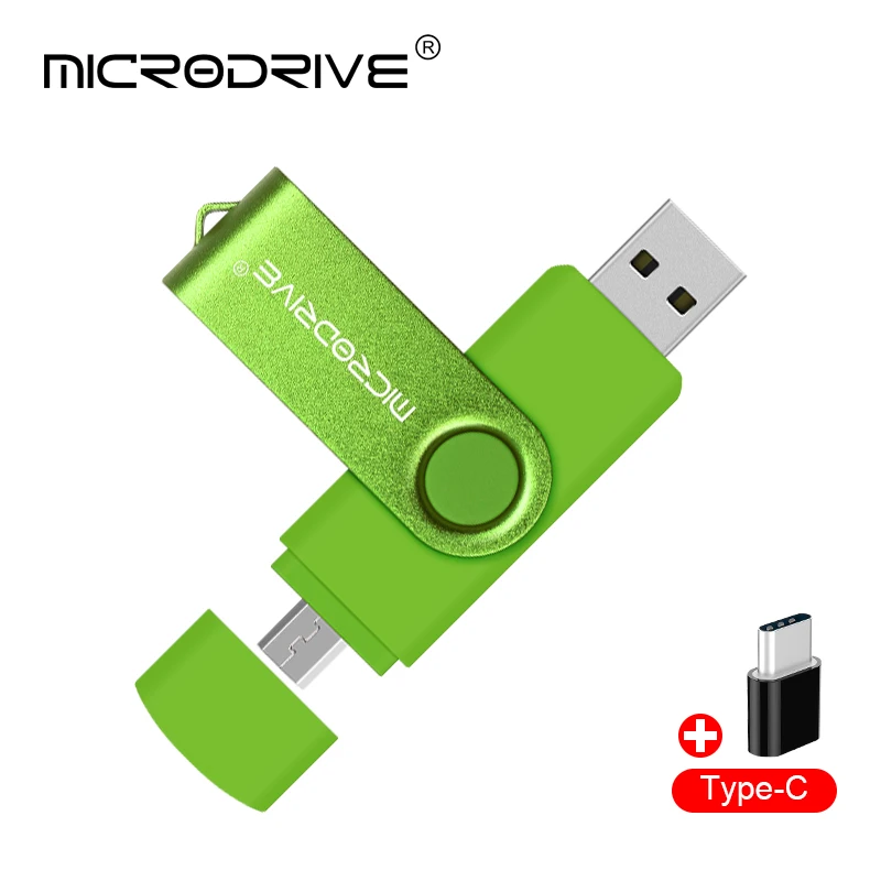 Multifunctional OTG 3 IN 1 type-c USB Flash Drive pendrive 128GB cle usb флэш-накопител stick 8/16/32/64 GB Pen Drive for phone 16gb usb flash drive USB Flash Drives