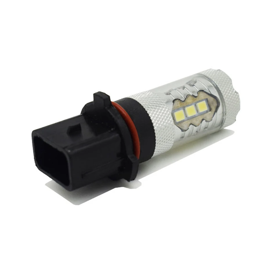 2 шт. 80 Вт P13W Противотуманные фары лампы DRL 16SMD 16 светодиодный для Chevy Camaro 2011-2013 белый