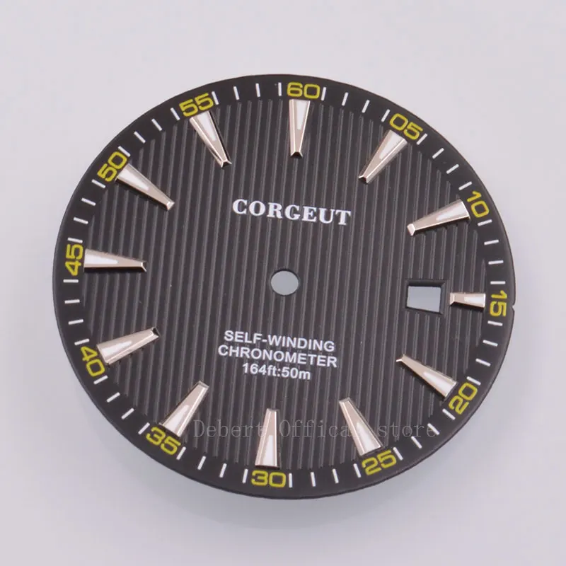 Новые часы с циферблатом 7 стилей, подходят для Miyota 8215/821A, Mingzhu/DG2813/3804, мужские механические наручные часы высокого качества