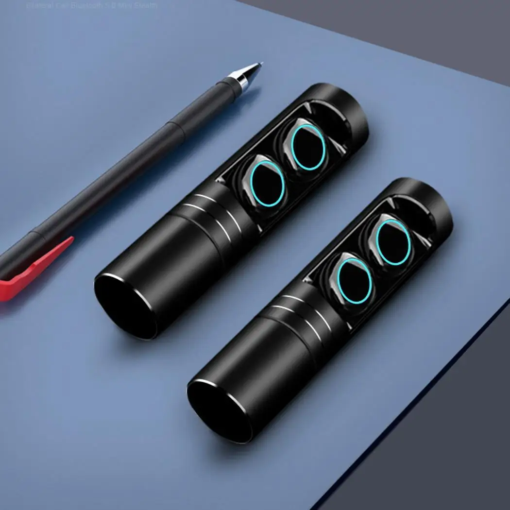 Портативные мини TWS беспроводные Bluetooth наушники стерео в ухо Спортивные Беспроводные Bluetooth наушники для телефона с зарядной коробкой