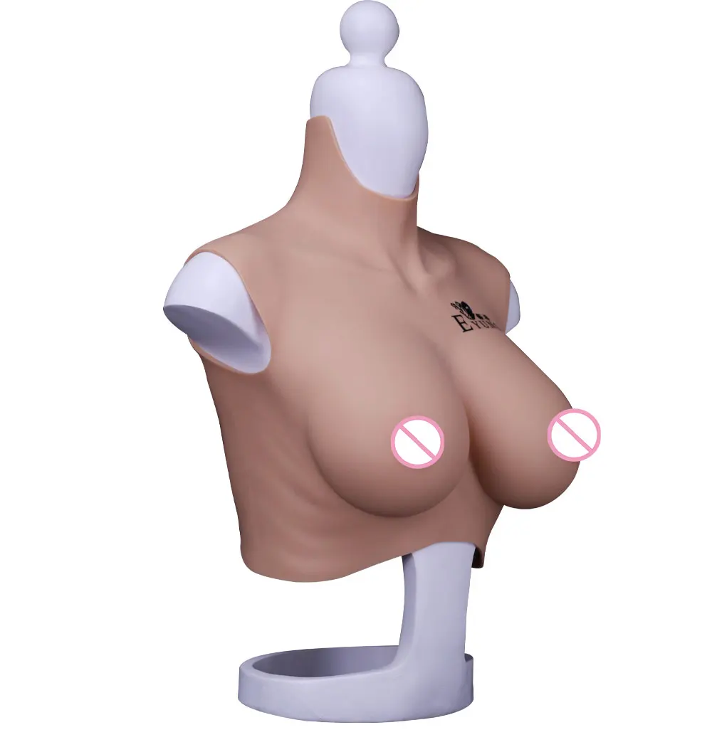 Eyung 7th Generation No Oil Artificial Silicone Breast Forms Fake Boobs Breasts Tits For Above 200kg Crossdresser Drag Queen (3)