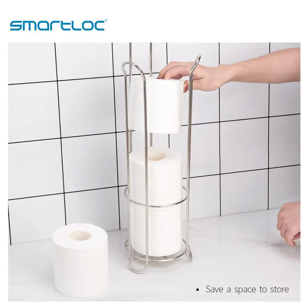 Большой держатель smartloc S/S для туалетной бумаги стойка рулона салфеток контейнер