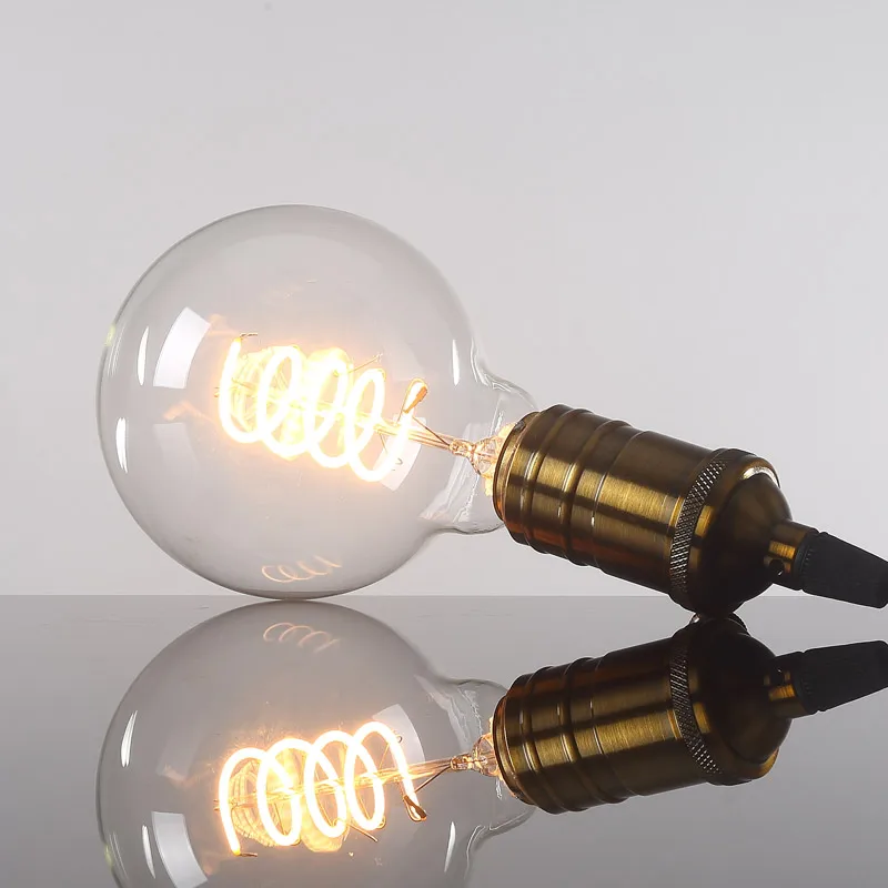  Retro LED Edison Light Bulb E27 220V Soft Filament Lamp Ampoule Lighting Incandescent Bulb Industri - 4000121345126