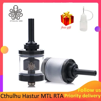 

Free Gift Original Cthulhu Hastur MTL RTA mini 22mm vape Tank with 2ml Capacity & 3 Air Holes Electronic cigarette atomizer