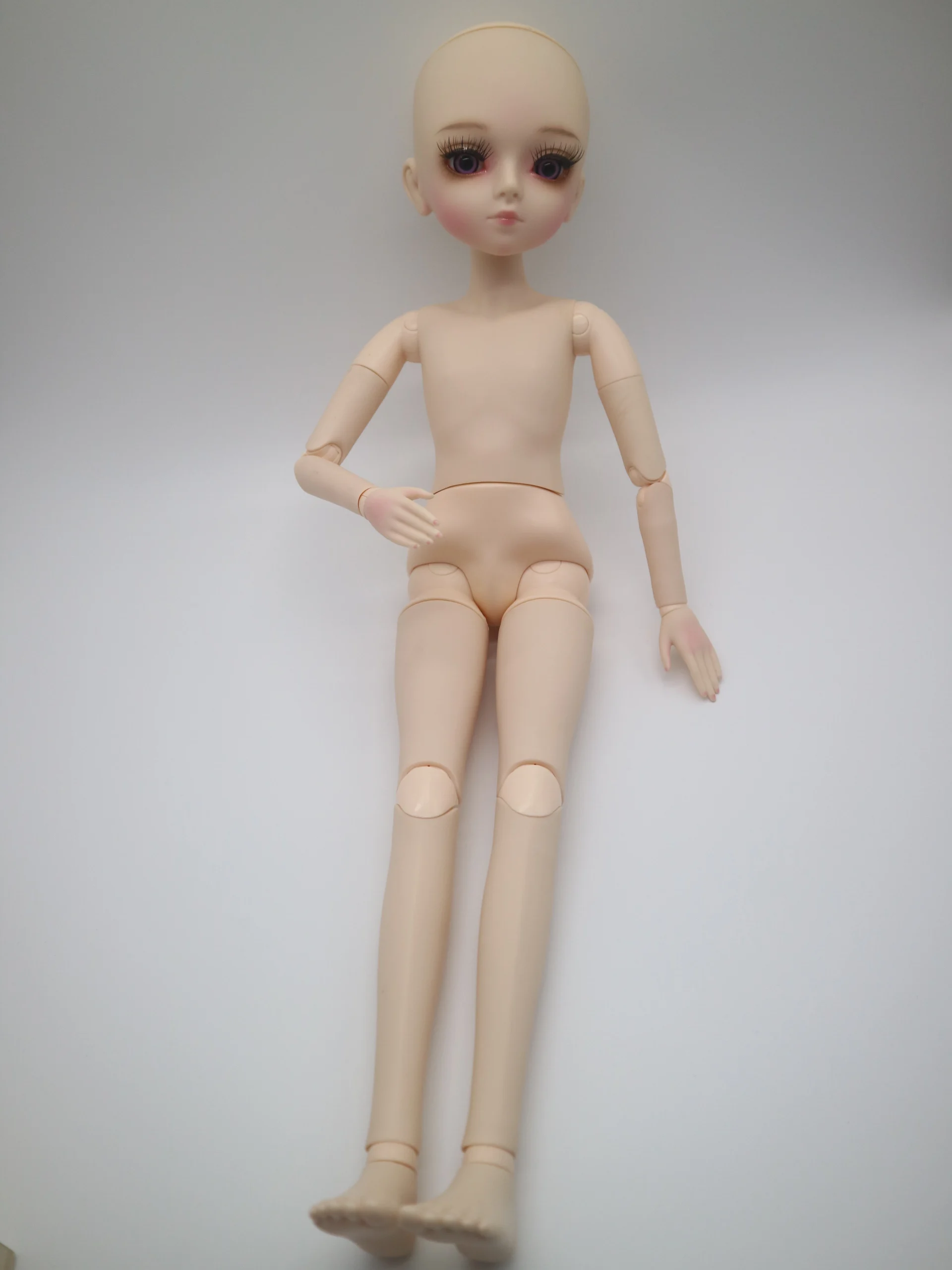 BJD кукла 45 см Пластик совместный подвижный кукла с make up окружность головы 22 см, 18 совместных BJD кукла