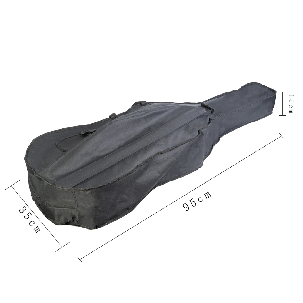 4/4 3/4 1/2 1/4 1/8 сумка для виолончели рюкзак Gig Bag мягкая переноски с плечевым ремнем