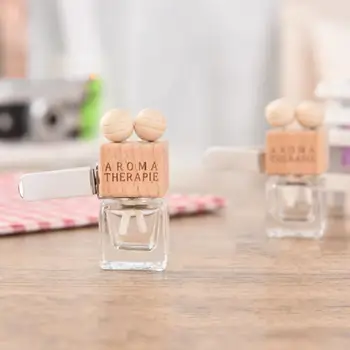 

Auto Air-Outlet Perfume Bottle Clip Car Air Fresh Perfume Diffuser Essential Oil Container Tool Hanging Glass Bottle