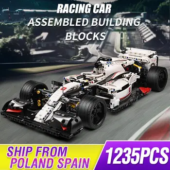 

Mould king City F1 Racing Car Remote Control car Technic truck Building Blocks bricks DIY Toys For Children Christmas Gifts